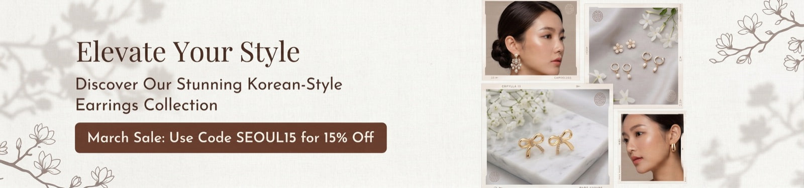 Seoul Glitz — Korean Style Earrings